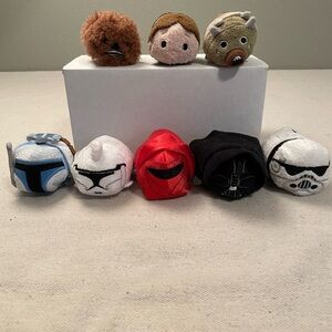 Star Wars Mini Plush Toy Set (8 mini plush)